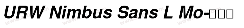 URW Nimbus Sans L Mo字体转换 URW Nimbus Sans L Mo字体转换